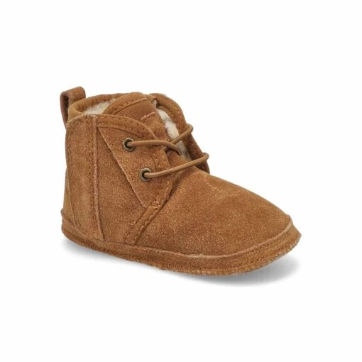UGG Infant's Neumel With Beanie - Chestnut