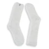 UGG Women's LEDA COZY White Crew Socks