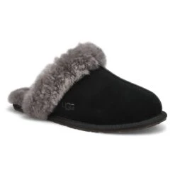UGG Women's Scuffette II Slipper - Black/Grey
