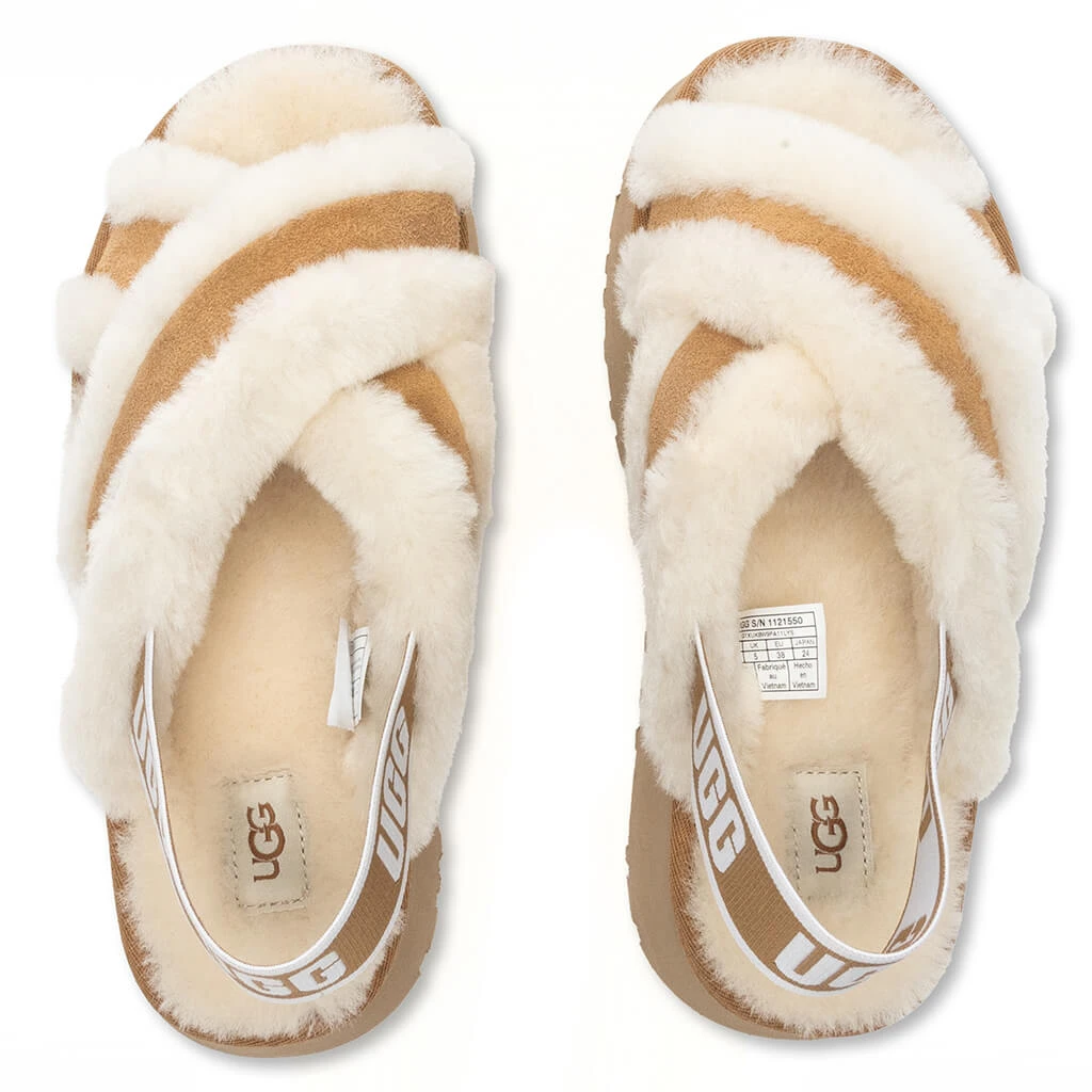 Ugg Women's Disco Cross Slide - Chestnut - Image 4