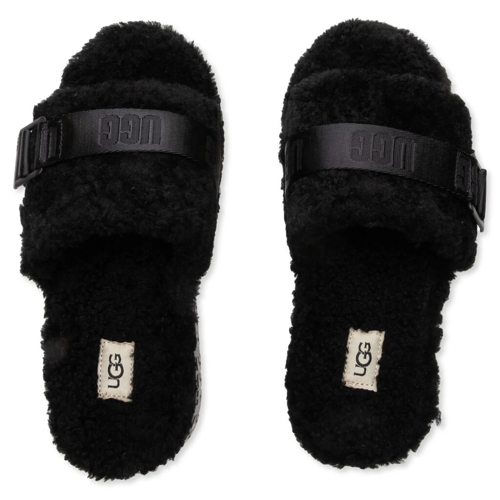Ugg Women's Fluffita Slipper - Black - Image 4
