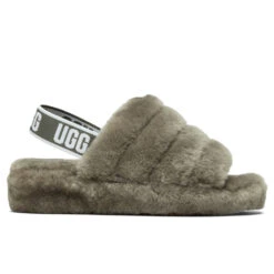 Ugg Women's Fluff Yeah Slide - Burnt Olive